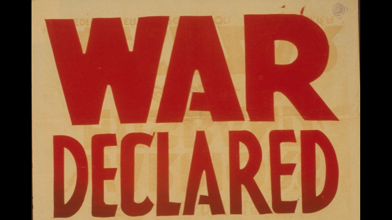 WAR IS DECLARED! (On You)