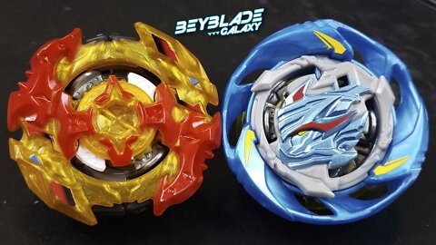 TURBO SPRYZEN .0W.Zt-S vs AIR KNIGHT .12E.Et-S - Beyblade Burst ベイブレードバースト