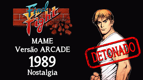 Final Fight - MAME - Game Classico