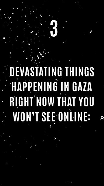 What is currently happening in Gaza?