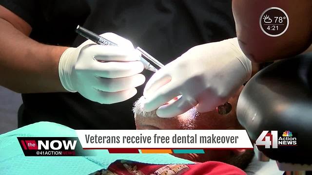 Two veterans to receive dental care for free