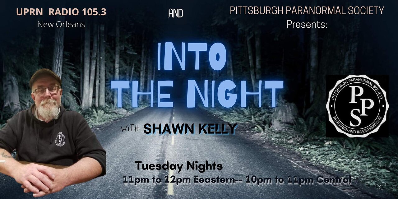 Inn To The Night with Pittsburgher's most famous ghost hunter Shawn Kelly SEPT 13 2022