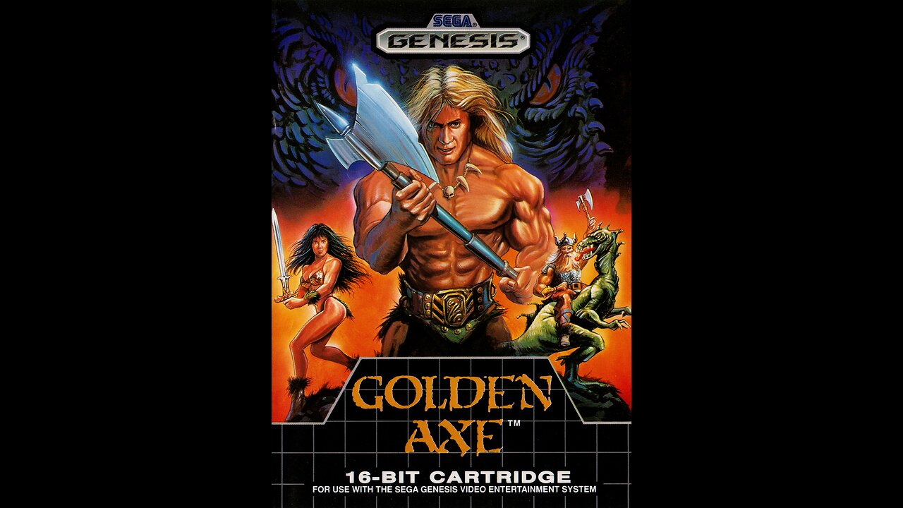 Golden Axe (1989, Arcade, Sega Genesis, Master System, Amiga, Atari ST, PC) Full Playthrough