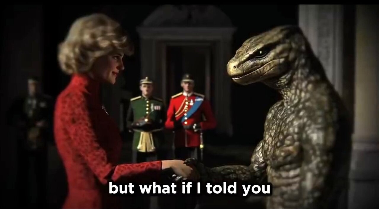 PRINCESS DIANA KNEW THE SHOCKING TRUTH ABOUT REPTILIANS IN THE ROYAL FAMILY 🦎