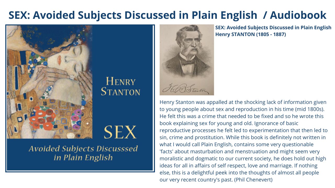 SEX: Avoided Subjects Discussed in Plain English / Audiobook