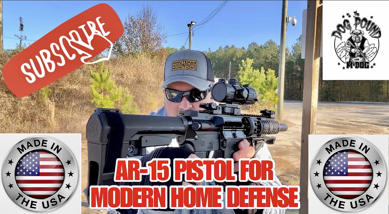 CUSTOM AR-15 PISTOL REVIEW! PERFECT FOR HOME DEFENSE!