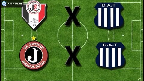 JOINVILLE E JUVENTUS DE SC, JOGAM COM TIME ARGENTINO