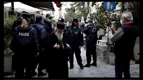 ⚫️Greek Orthodox Priest Screams At The Pope