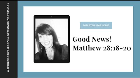 GOOD NEWS!