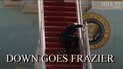 DOWN GOES FRAZIER....I MEAN DOWN GOES BIDEN