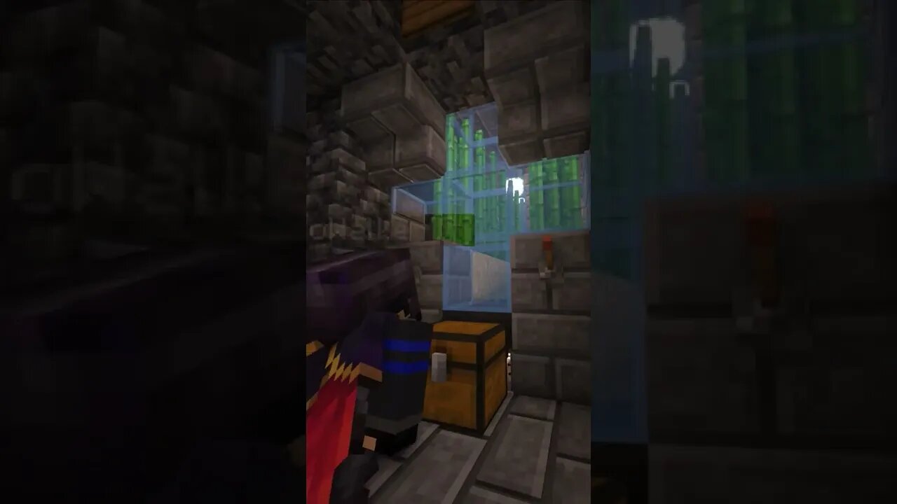 Ultra Farm de cana no Minecraft! #shorts #minecraft