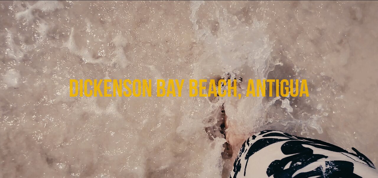 Walking Tour on Dickenson Bay Beach, Antigua (Part 2) ambient asmr