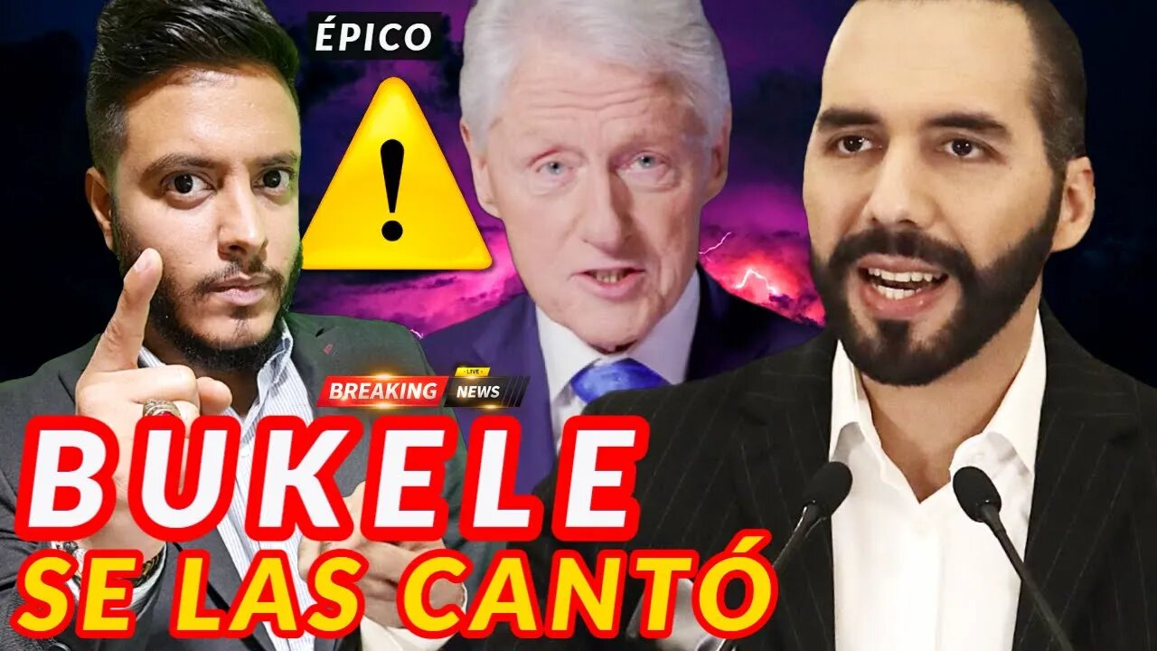 🟥AGÁRRATE🔥 Bukele NO SE LA DEJÓ PASAR a las ÉLITES MUNDIALES