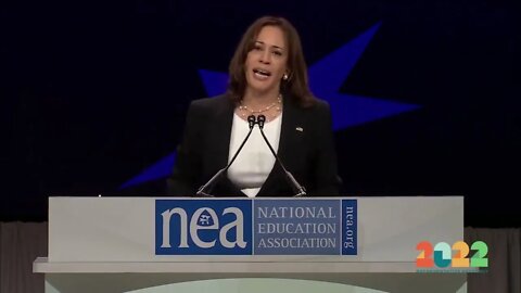 Kamala Gives CRINGEWORTHY Speech In Front Of Hundreds Of Teachers