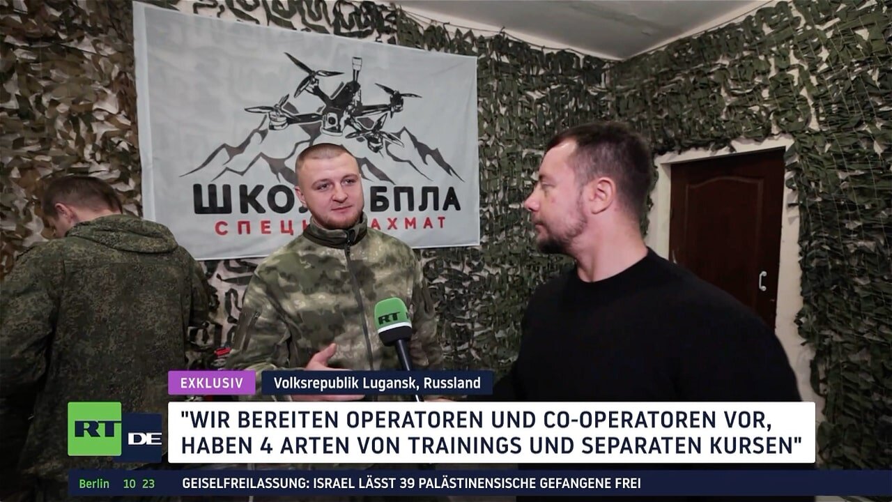 RT DE-Exklusiv: Ausbildung zum Drohnen-Operator in der Volksrepublik Lugansk