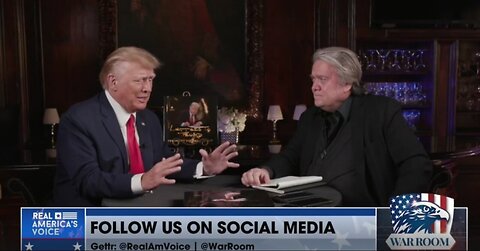 Steve Bannon Sit Down With President Donald J. Trump! - 10/26/24