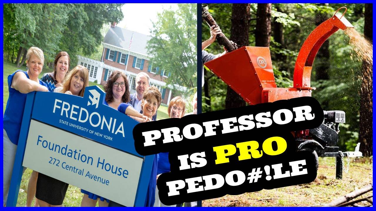 VILE! Fredonia University Professor Defends Evil Acts on Kids