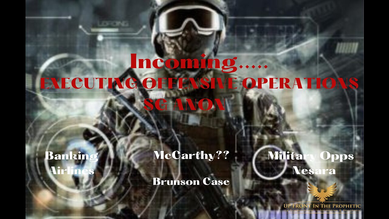 Incoming, Executing Offensive Operations~ SG Anon