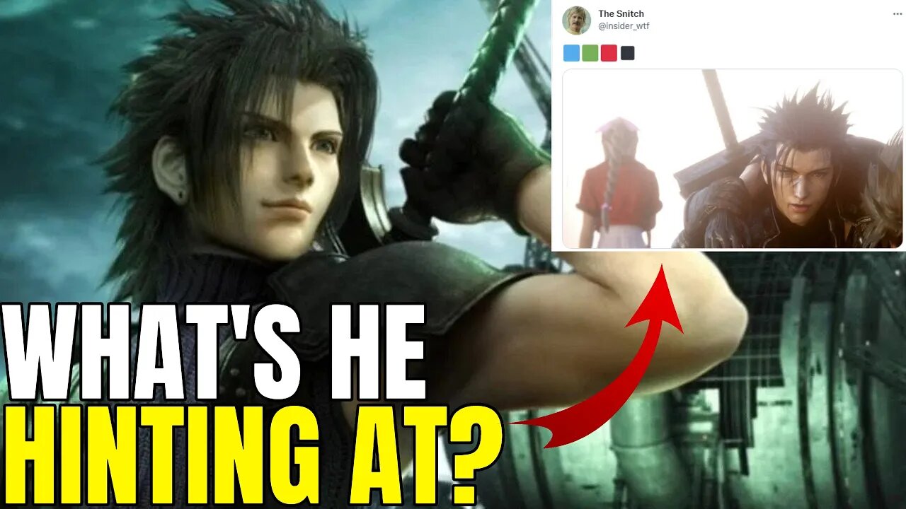 Crisis Core: Final Fantasy 7 Remake/Remaster Hinted At? - Let's Discuss