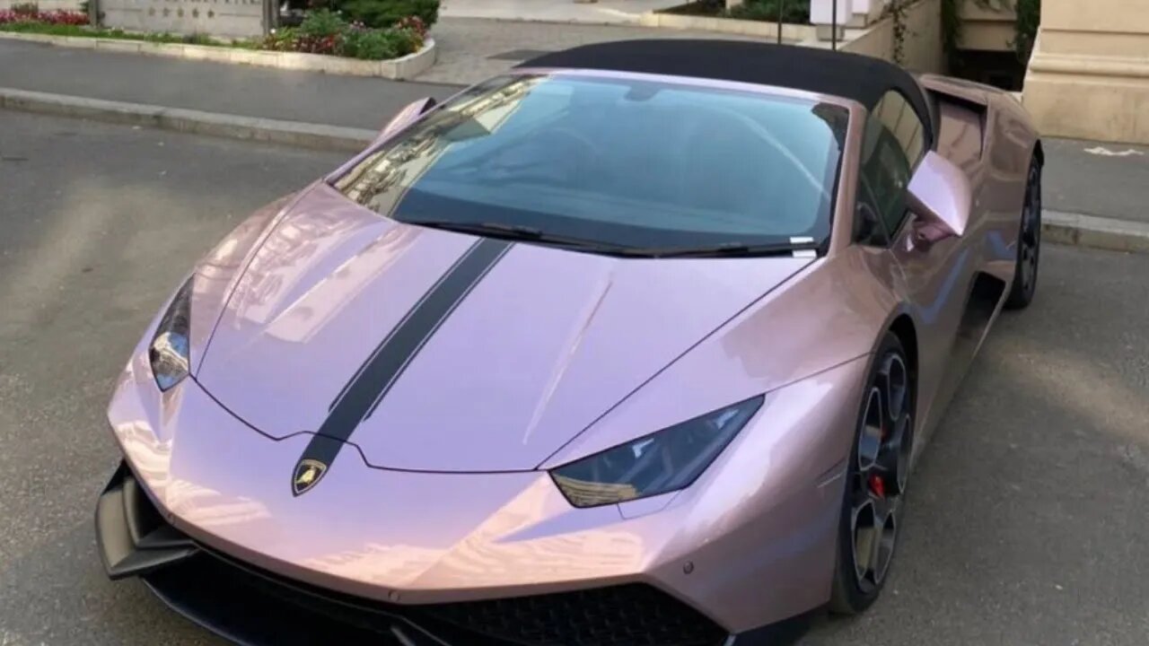 Lamborghini Huracan with Andrew Tate