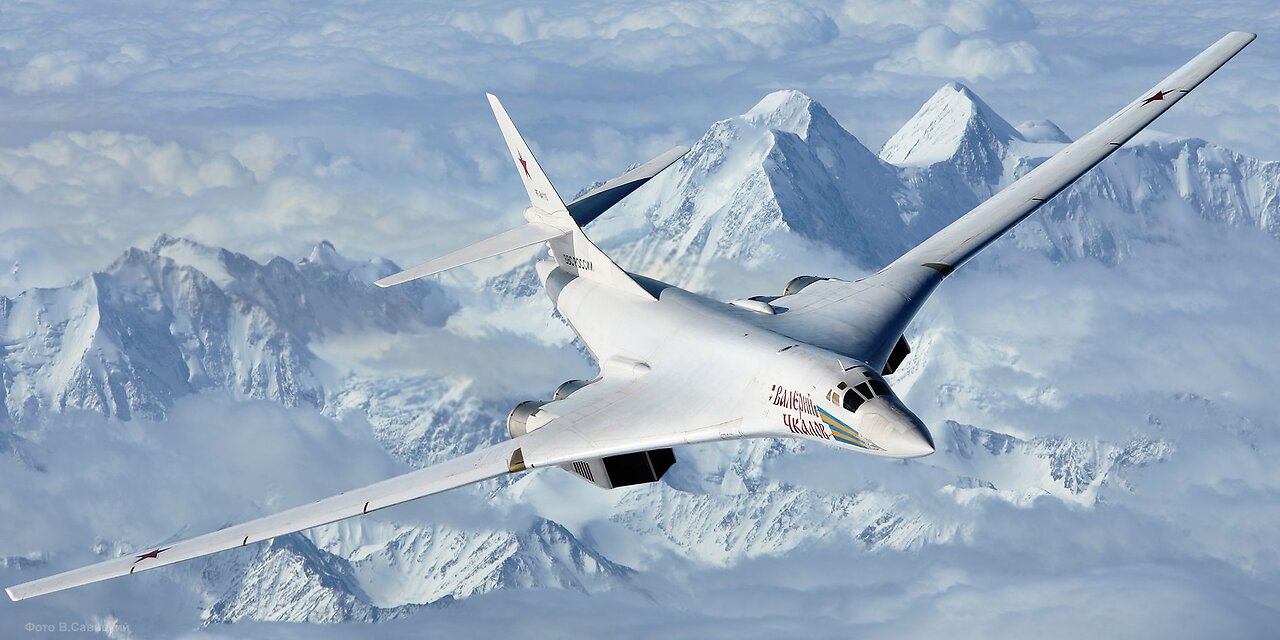 Modernized TU - 160M "White Swan". (NATO designation Blackjack). Part of the Russian nuclear triad