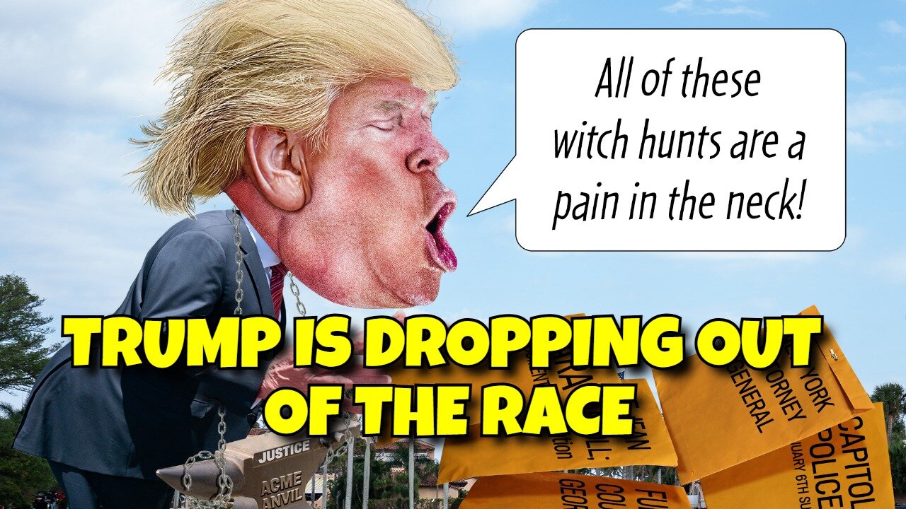 TRUMP IS DROPPING OUT OF THE RACE, WILL JD VANCE TAKE HIS PLACE