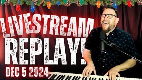 Scott Riggan HOLIDAY LIVESTREAM REPLAY (12/5/24)