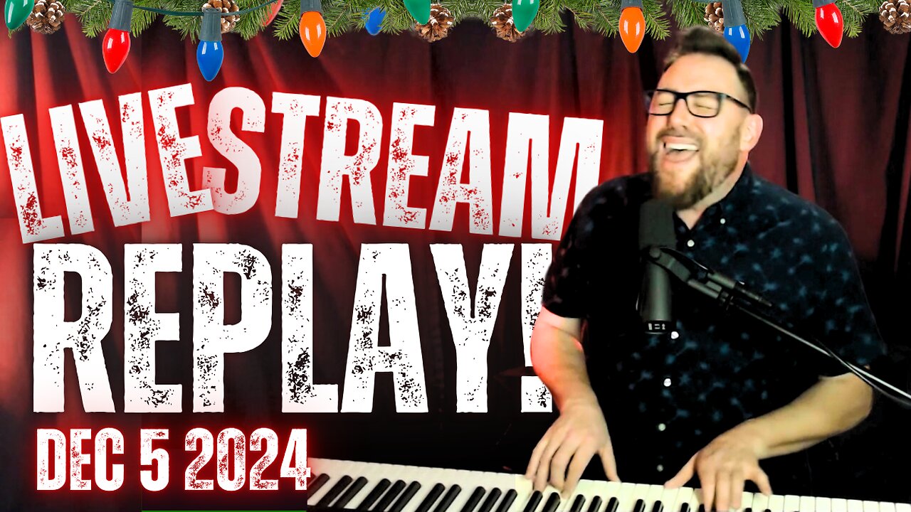 Scott Riggan HOLIDAY LIVESTREAM REPLAY (12/5/24)