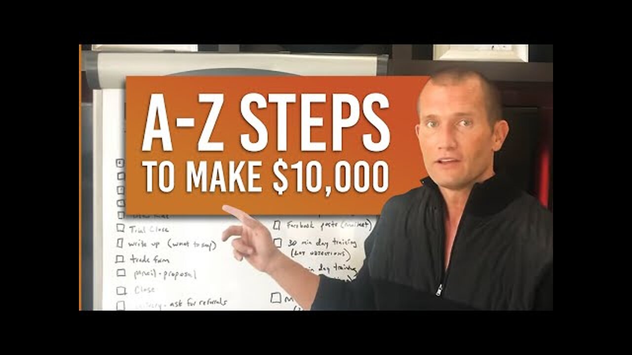 Car Sales Training- BEGINNERS!! “A to Z” Steps to Make $10,000 a Month...EVERY MONTH!