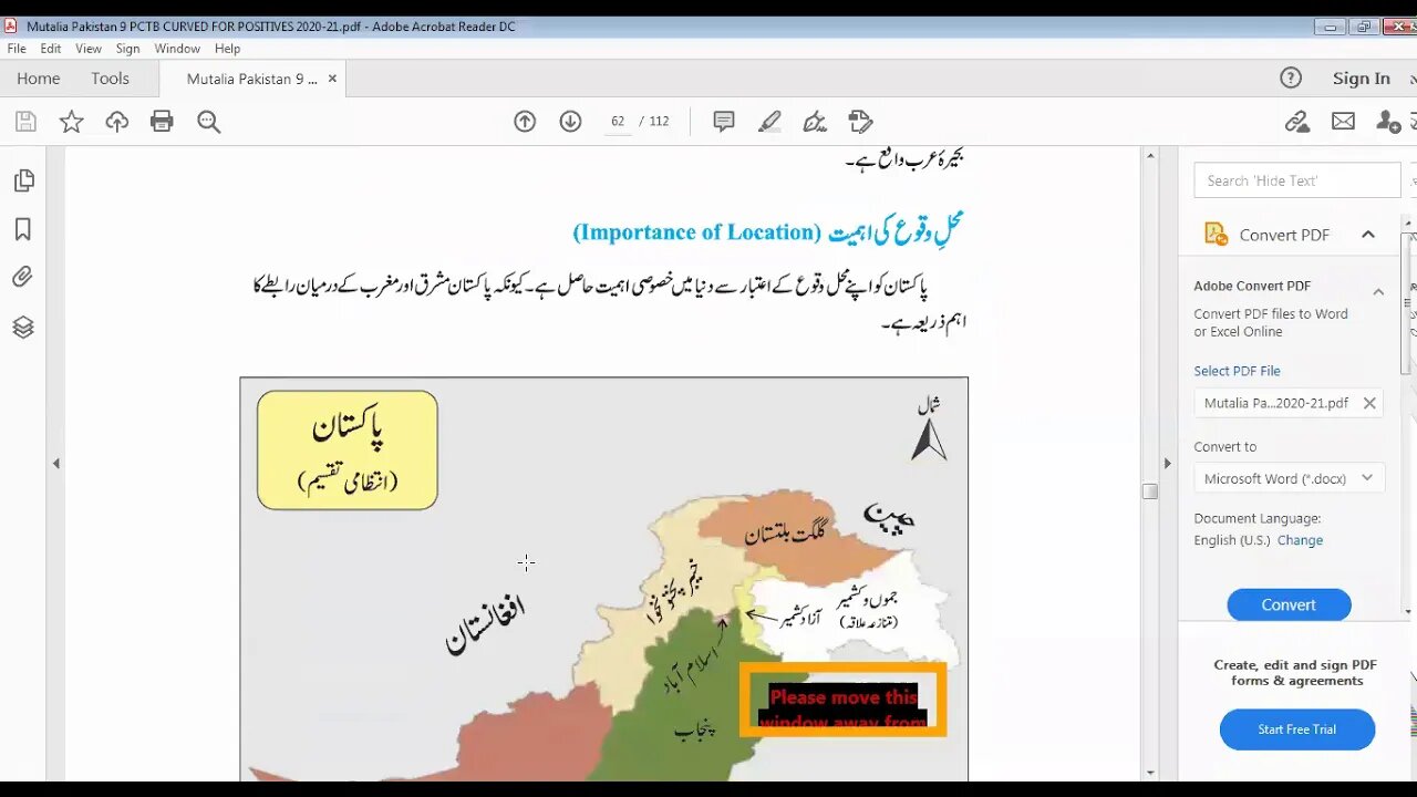 Zoom Online Pak Studies 9 Ch3 LQ1