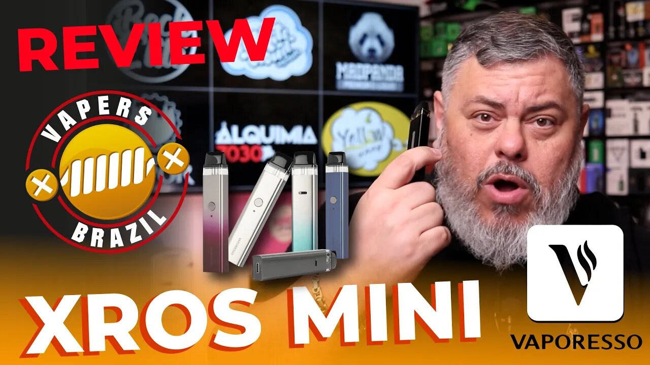 Vaporesso Xros Mini - Lançamento, o novo Xros Pod - Review PTBR