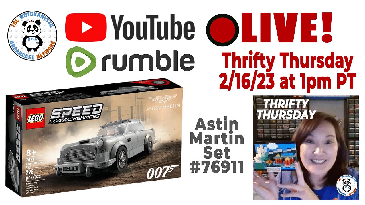 Thrifty Thursday - Speed Champions Astin Martin LEGO Set #76911