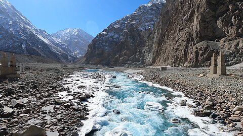 EXPLORE LADAKH MOUNTAIN 🏔️🏔️ RIVER