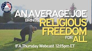 An Average Joe brings religious freedom for all