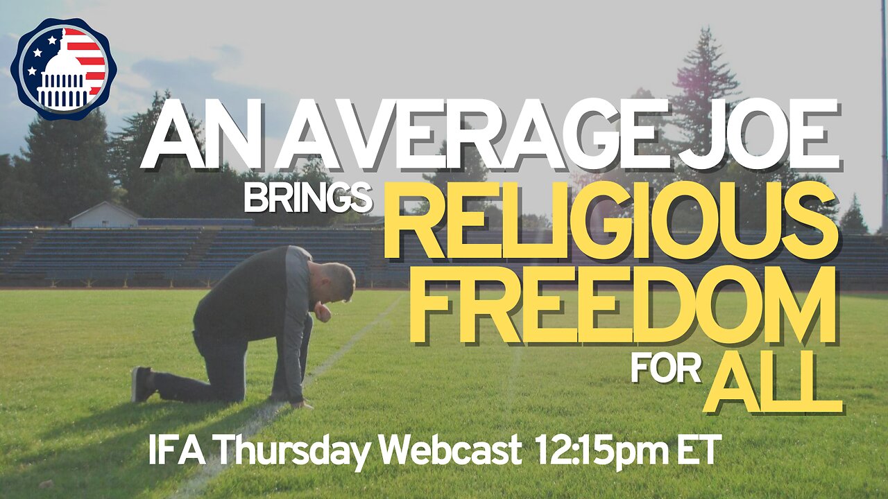 An Average Joe brings religious freedom for all