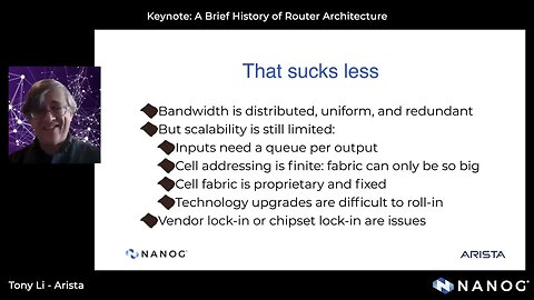 Keynote A Brief History of Router Architecture