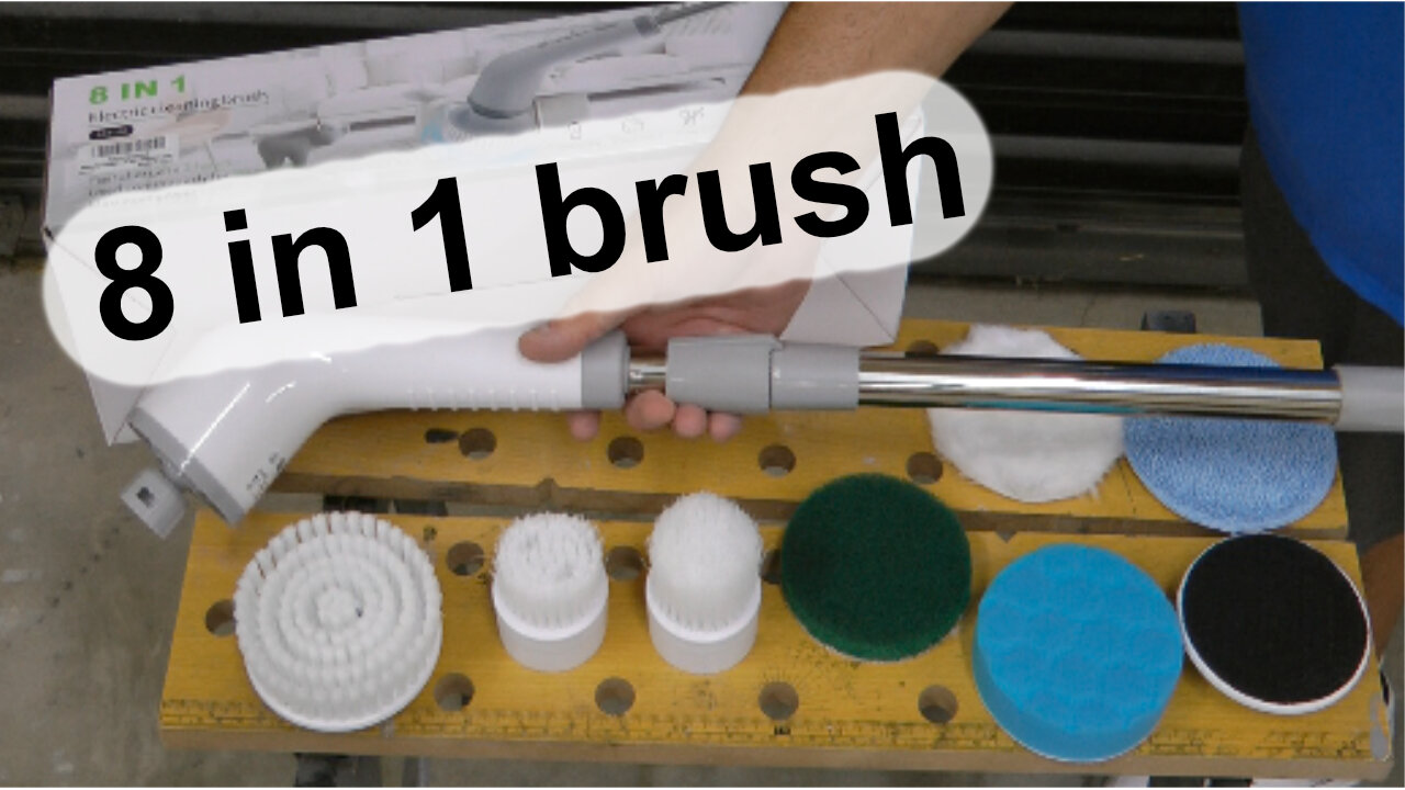 8 in 1 cleaning brush