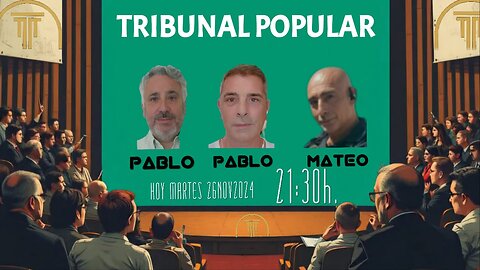 El Muro de la Verdad en 🅳🅸🆁🅴🅲🆃🅾️, MV341 HABLAMOS TRIBUNAL POPULAR