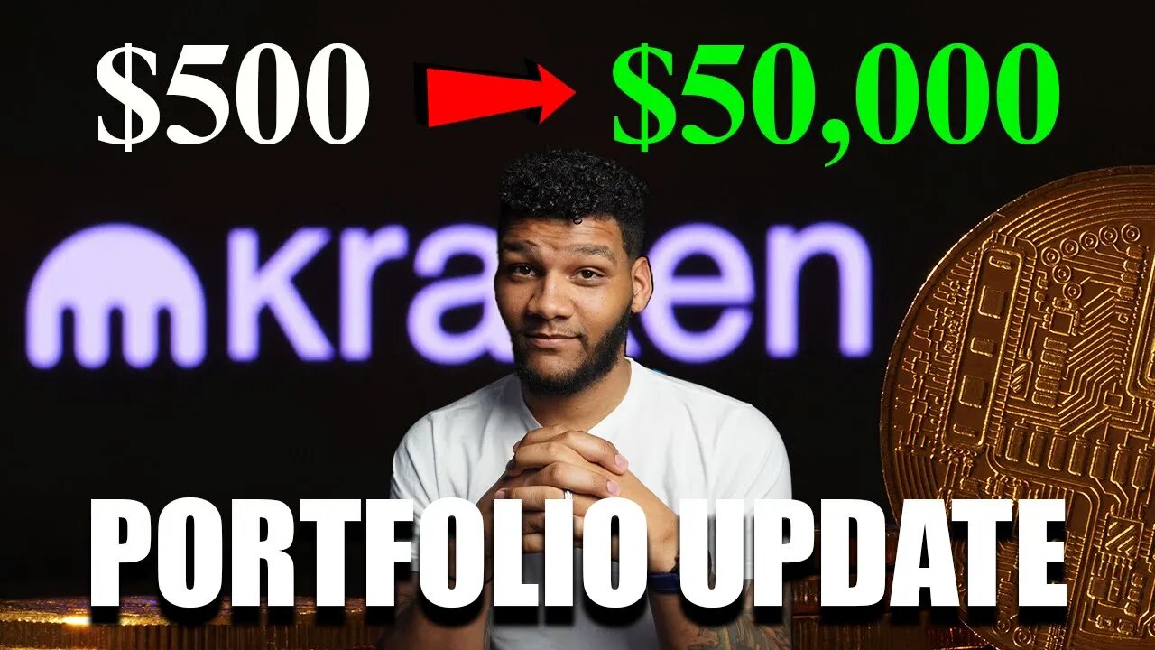 My $500 Kraken Portfolio Will Turn Into $50,000 In The Bull Market!!! #Crypto Portfolio Update