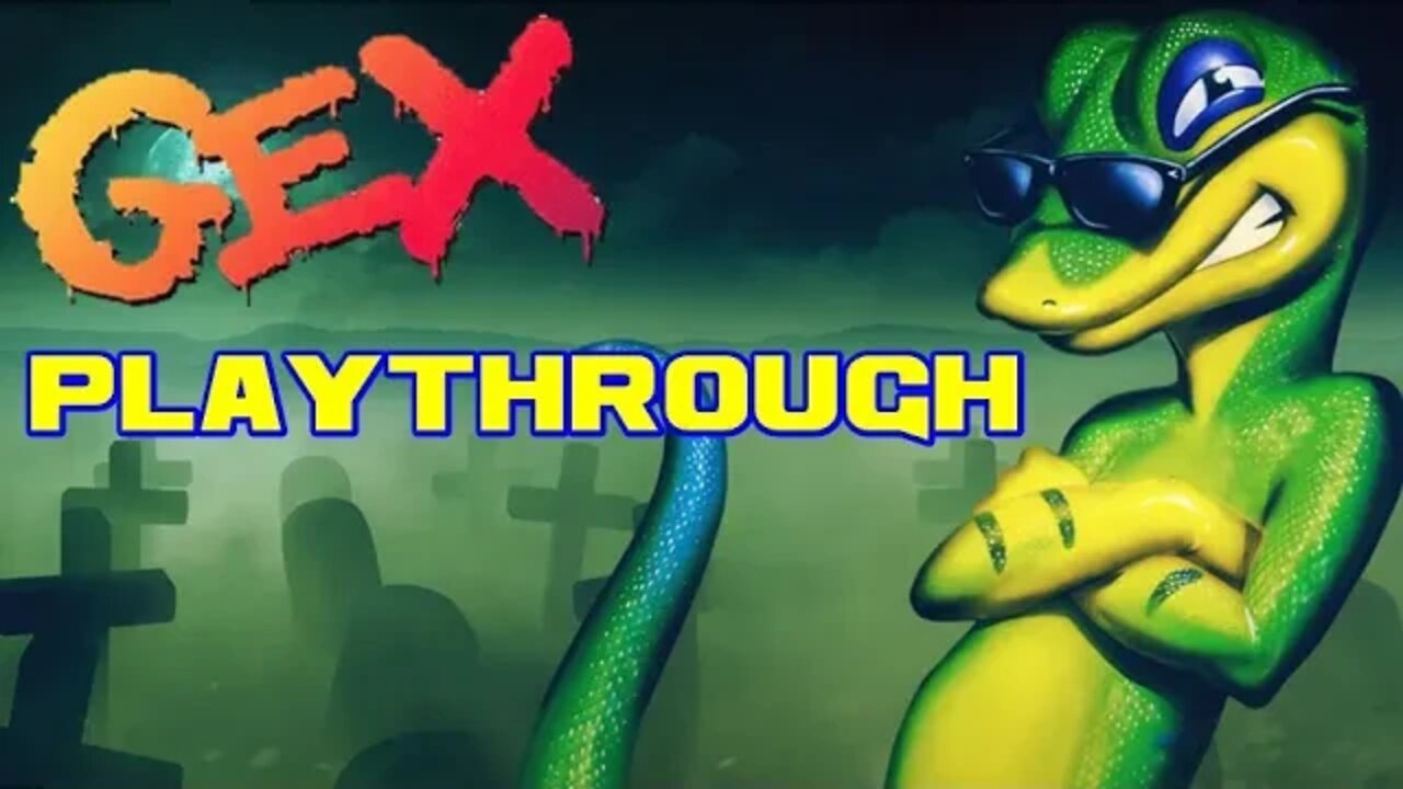 GEX - PlayStation Playthrough 😎Benjamillion