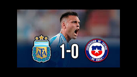 Argentina vs Chile 1-0 - America 2024