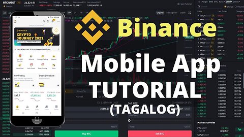 Binance App Tutorial for Beginners - Tagalog 2022