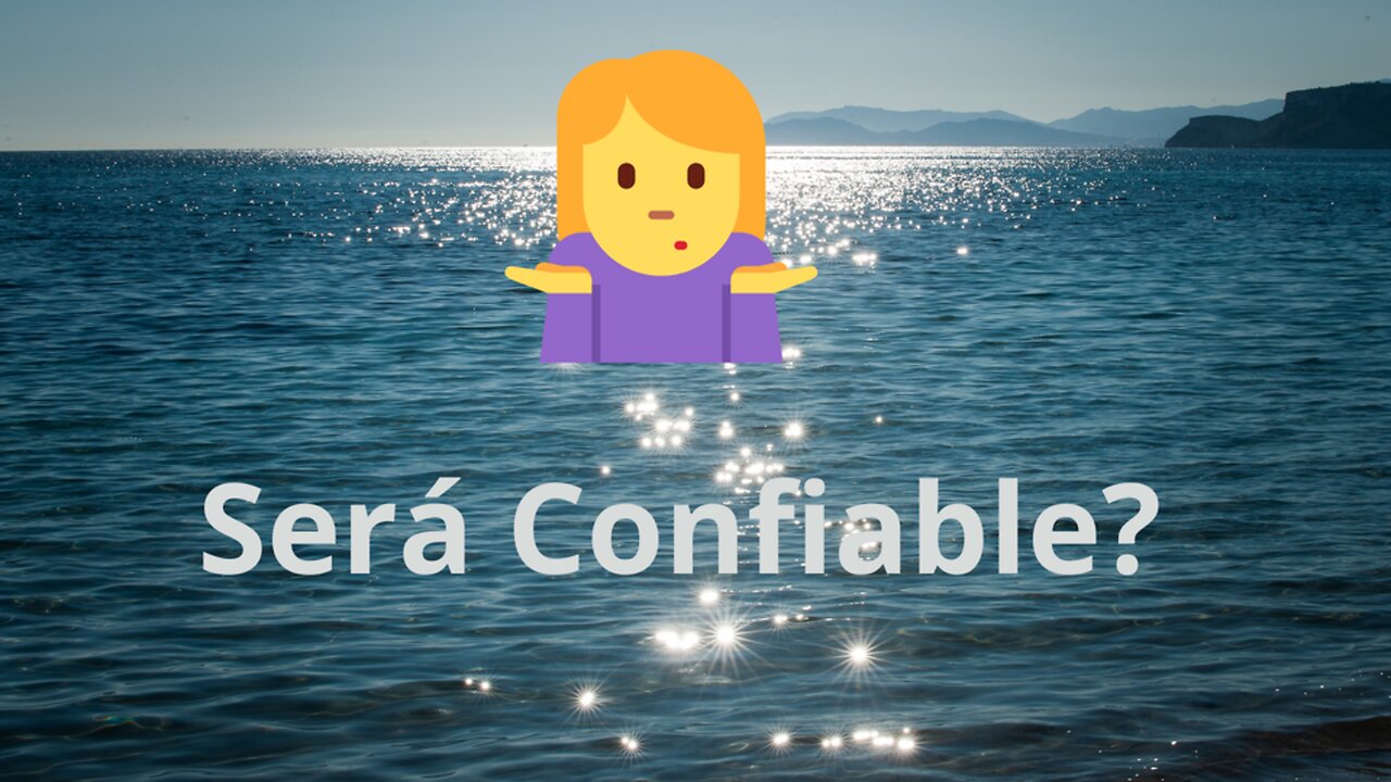 Confiar en el Agua de Mar?