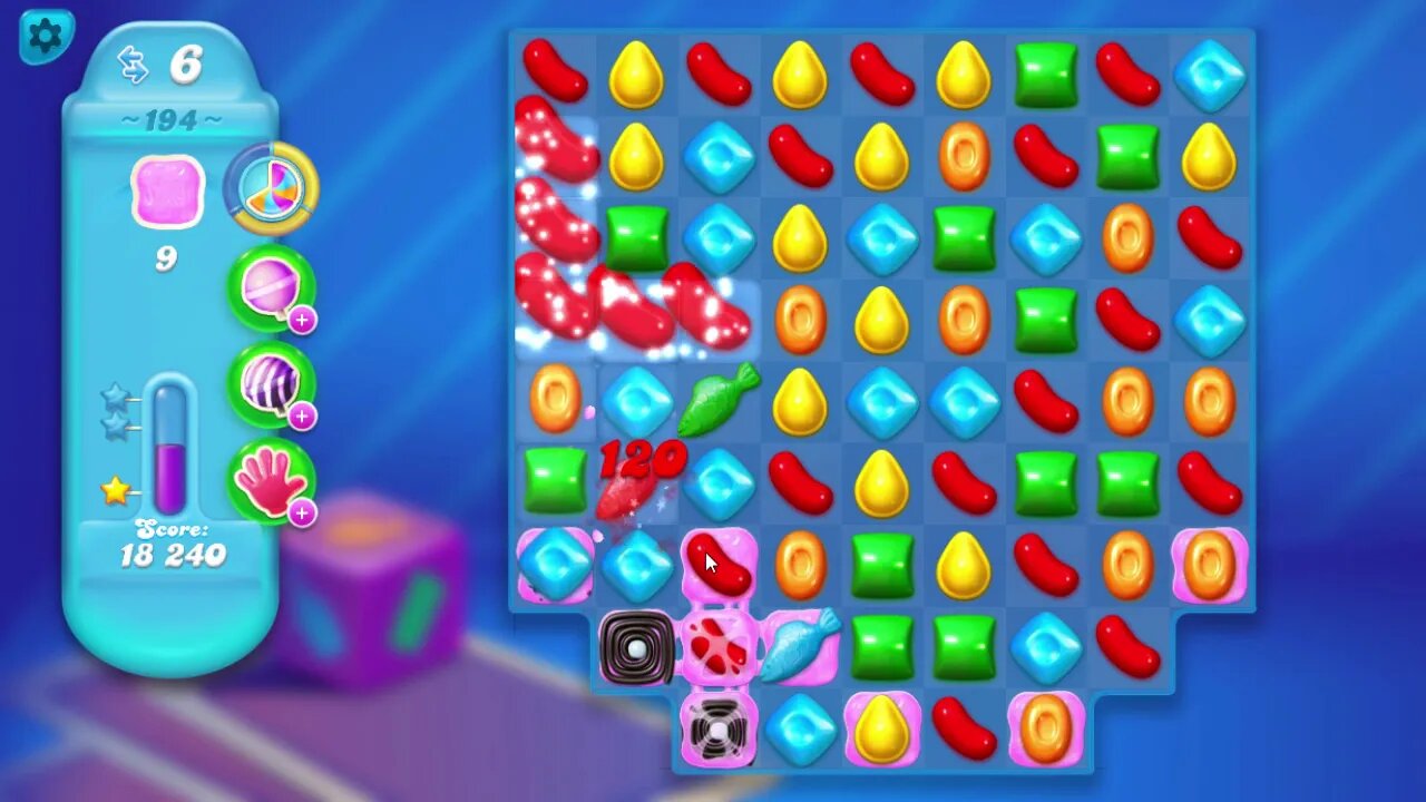 Candy Crush Soda Saga Level 194