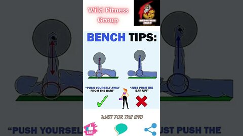 🔥Bench tips🔥#shorts🔥#wildfitnessgroup🔥19 July 2022🔥