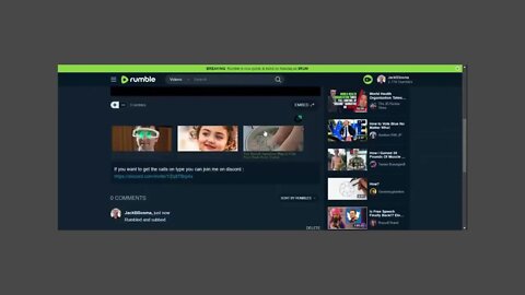 Rumble Streamer Subscribers Needed