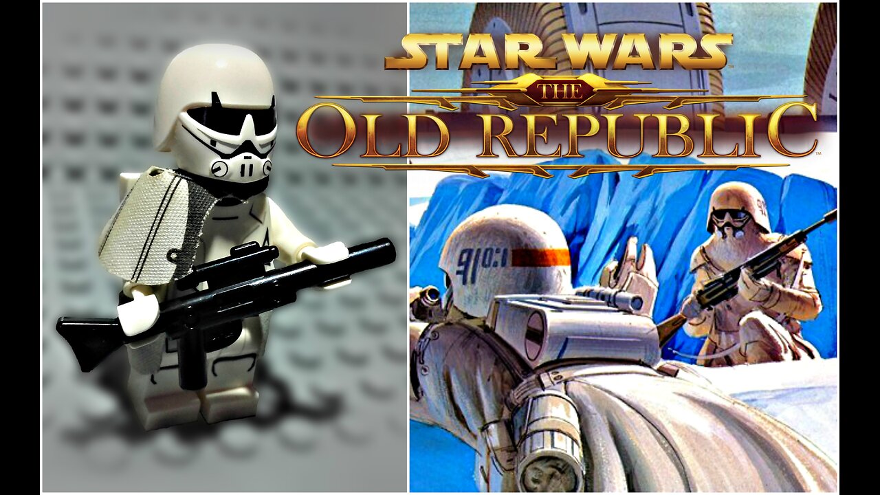 LEGO Star Wars The Old Republic - Ralph McQuarrie Snowtrooper Minifigure Review (2016)