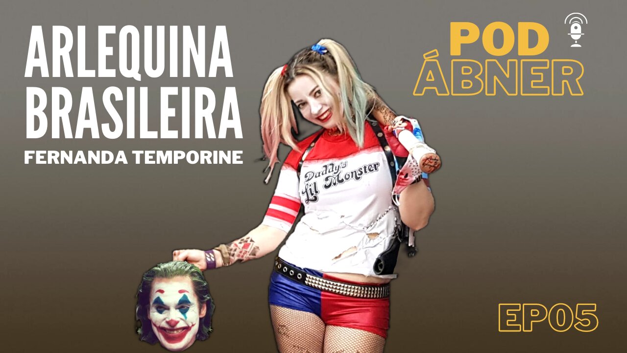 Arlequina trolla apresentador - Cortes do POD Abner