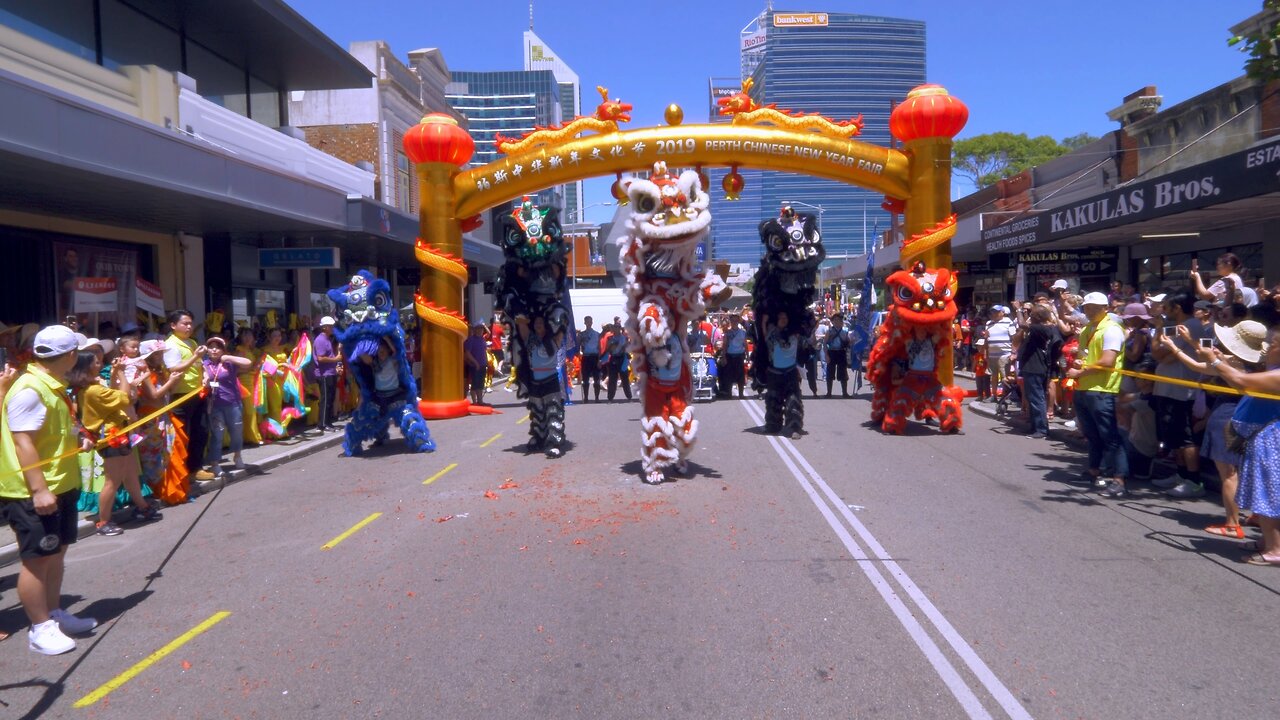 Perth Chinese New Year Fair Street Parade Western Australia