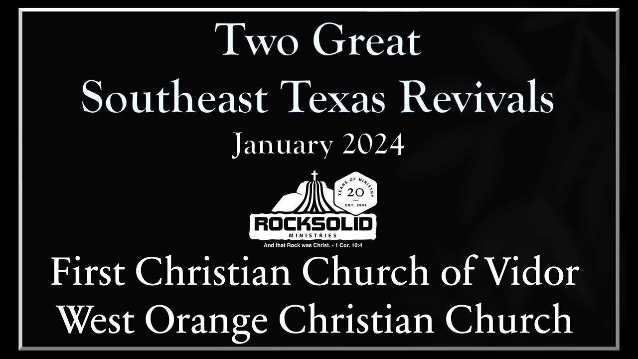 Two Texas Revivals 2024